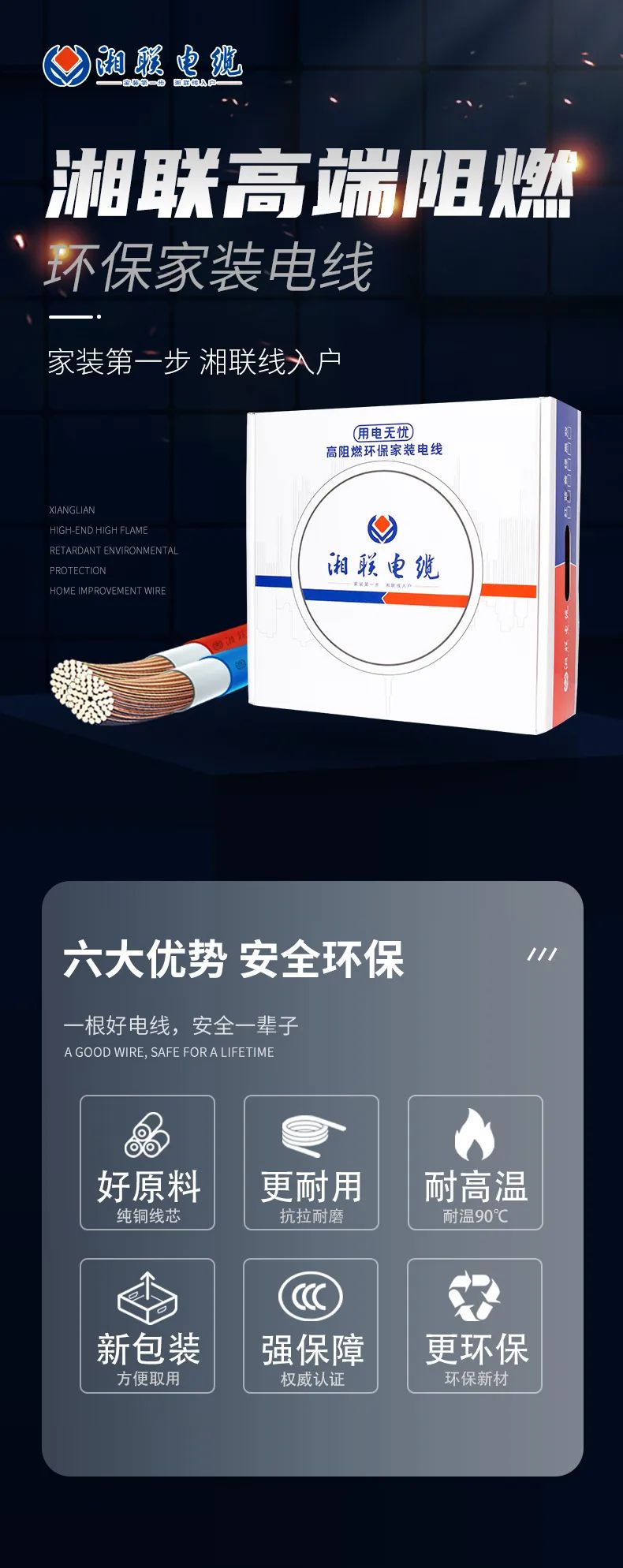 高端新品，雙層防護(hù) 品質(zhì)升級，安全加倍 #安全用電你我湘聯(lián)
