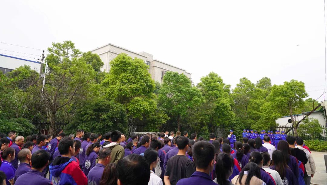 以練筑防 | 湘聯(lián)電纜大型消防演練圓滿完成！